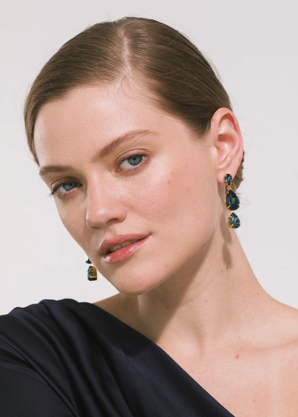 Jennifer Behr Natalina Earrings Sapphire