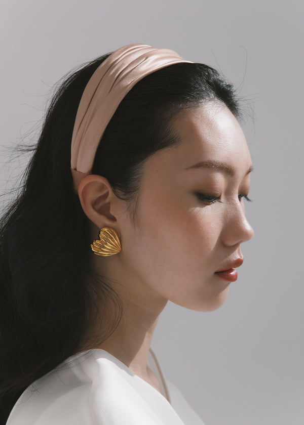 Jennifer Behr Natasha Headband Almond