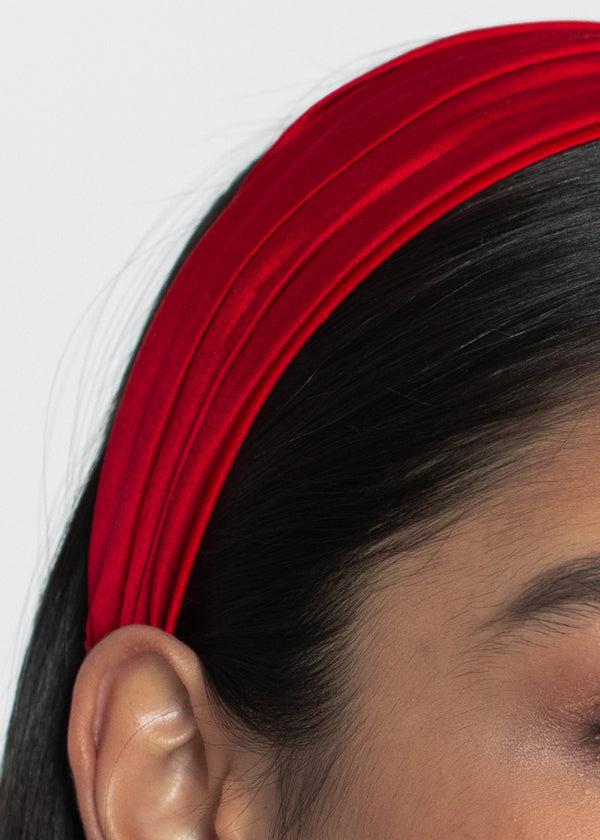 Jennifer Behr Natasha Headband Cherry