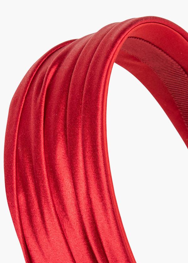 Jennifer Behr Natasha Headband Cherry