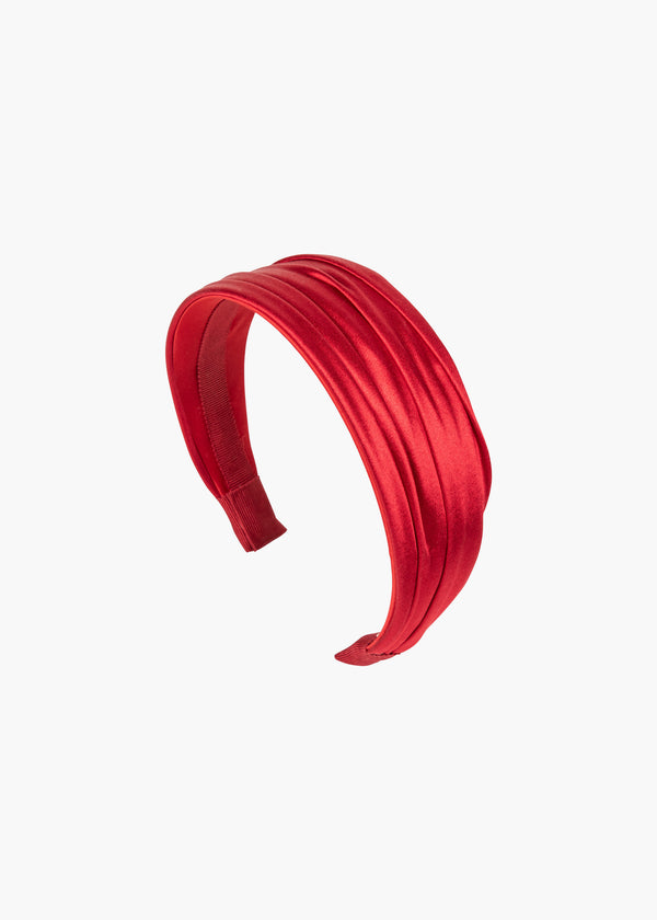 jennifer behr Natasha Headband Cherry