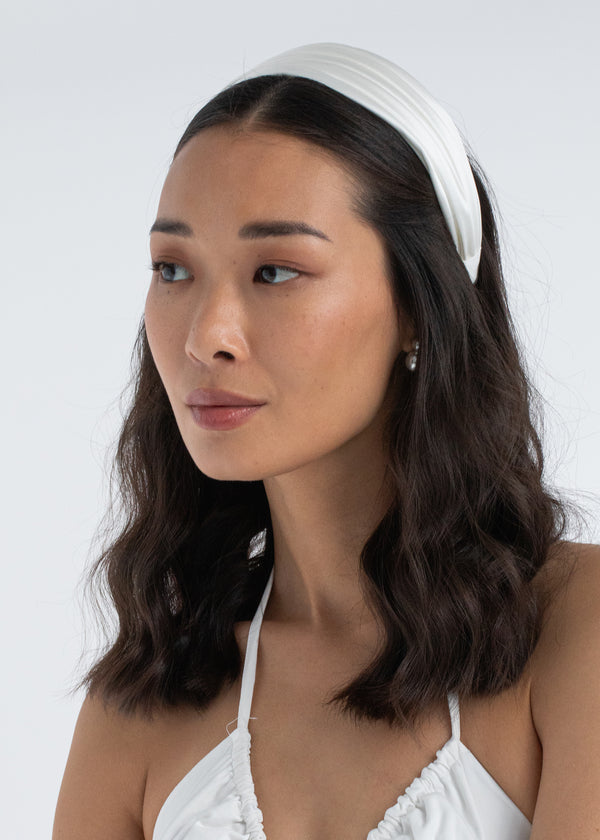 Jennifer Behr Natasha Headband Cream
