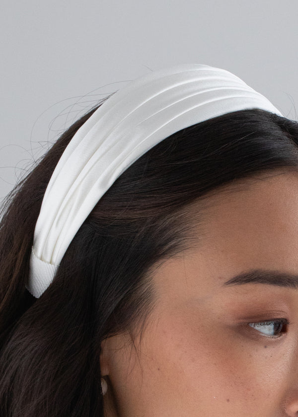 Jennifer Behr Natasha Headband Cream