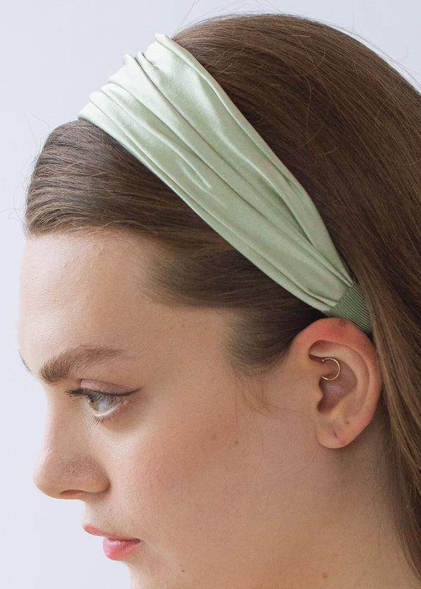 Jennifer Behr Natasha Headband Pistachio