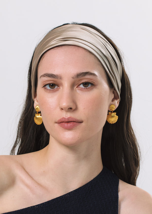 Jennifer Behr Natasha Headwrap Oyster