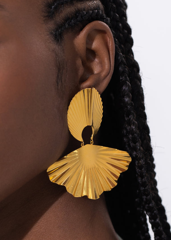 Jennifer Behr Nerissa Earrings Gold