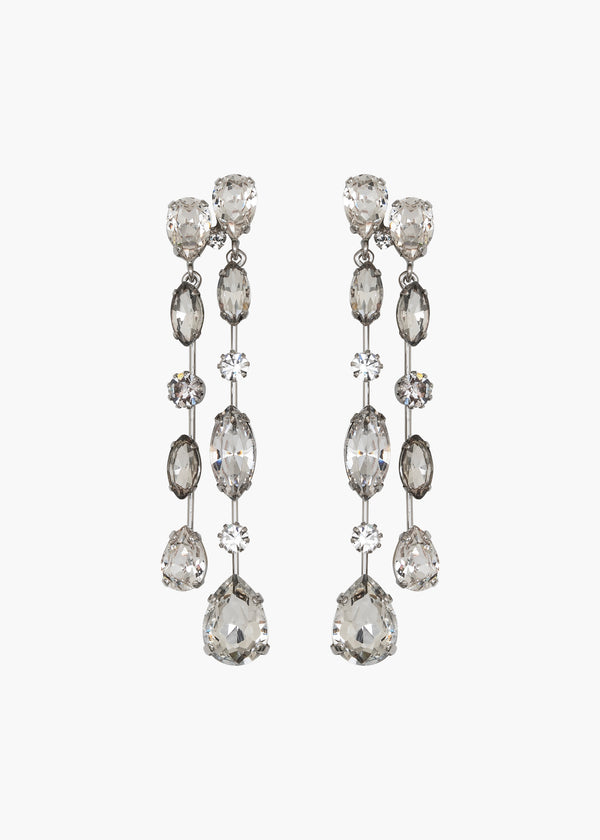 jennifer behr Nessa Earrings Crystal