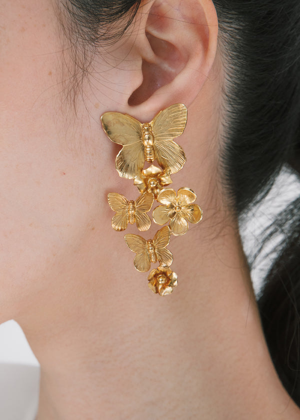 Jennifer Behr Nicola Earrings Gold