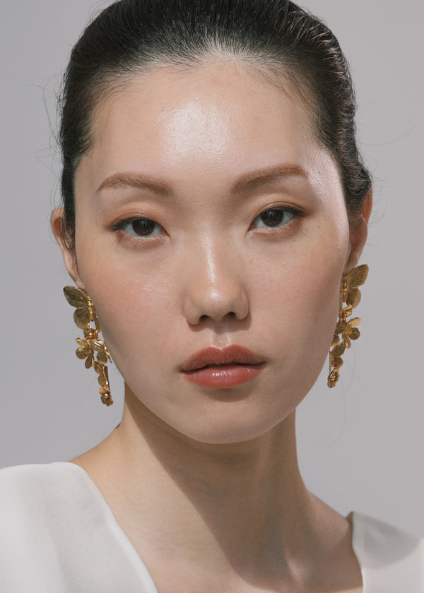 Jennifer Behr Nicola Earrings Gold