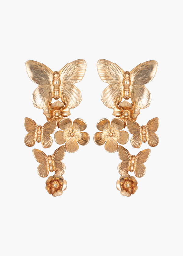 jennifer behr Nicola Earrings Gold