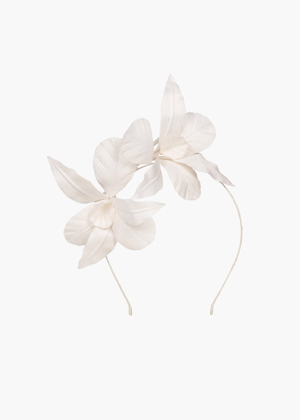 jennifer behr Orchid Vine Headband Cream