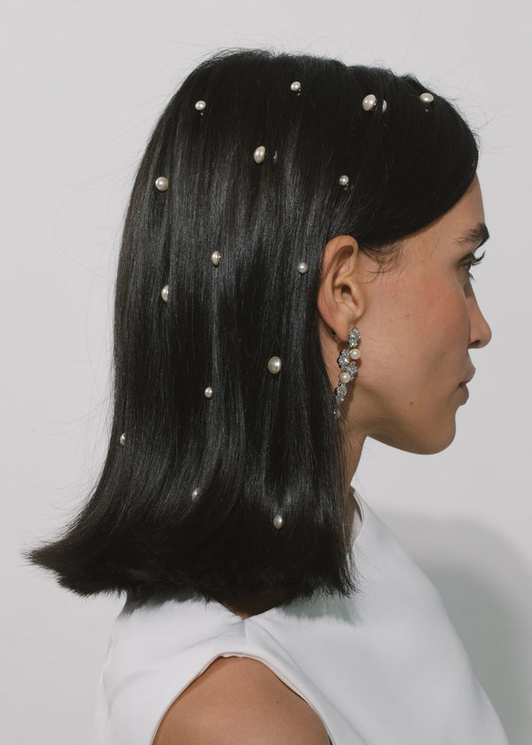 Jennifer Behr Paige Hair Magnet Set Pearl