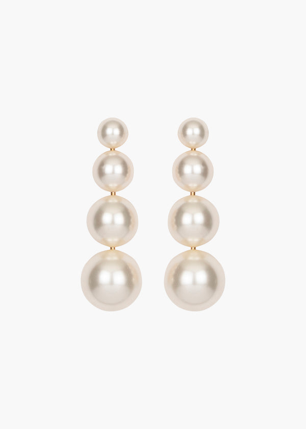 jennifer behr Palma Earrings Pearl