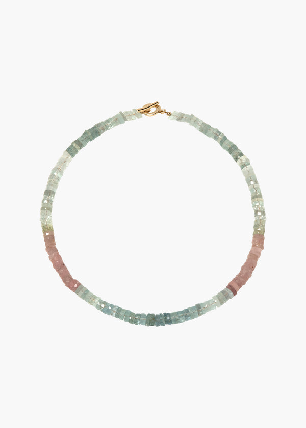 jennifer behr Palmi Necklace Aquamarine
