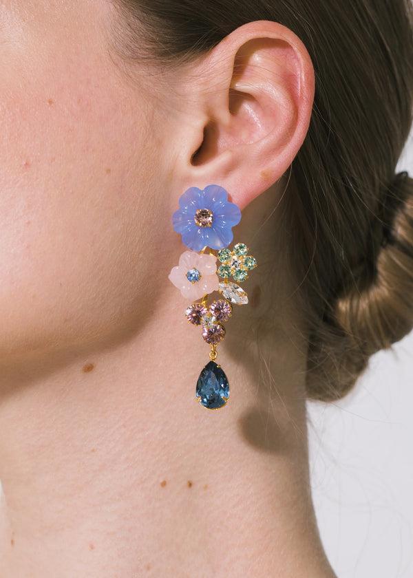 Jennifer Behr Palmina Earrings Garden