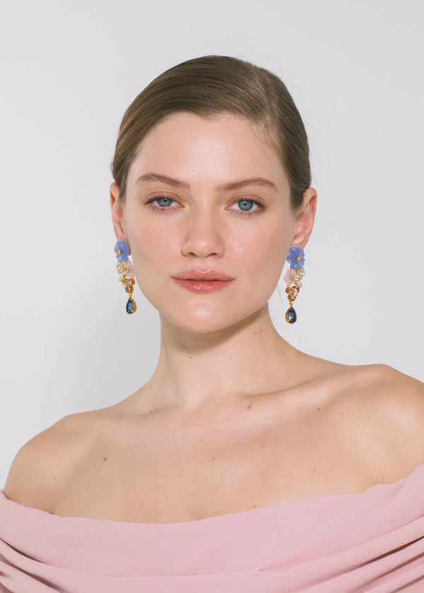 Jennifer Behr Palmina Earrings Garden