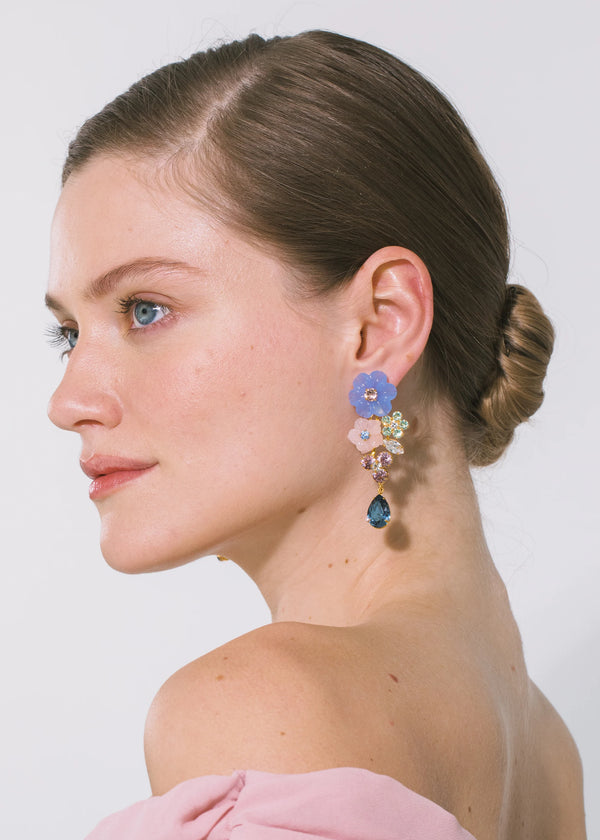 Jennifer Behr Palmina Earrings Garden