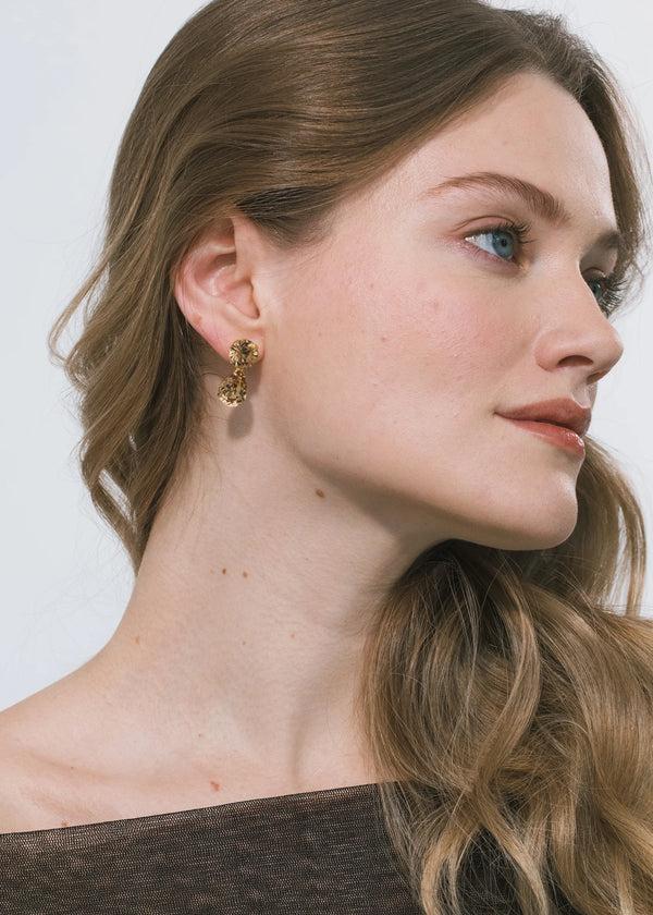Jennifer Behr Pamina Earrings Golden