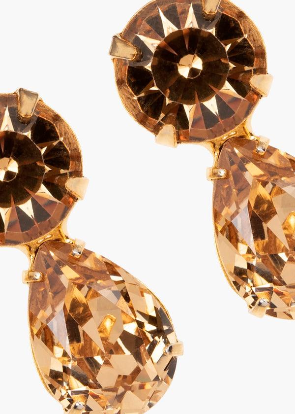 Jennifer Behr Pamina Earrings Golden