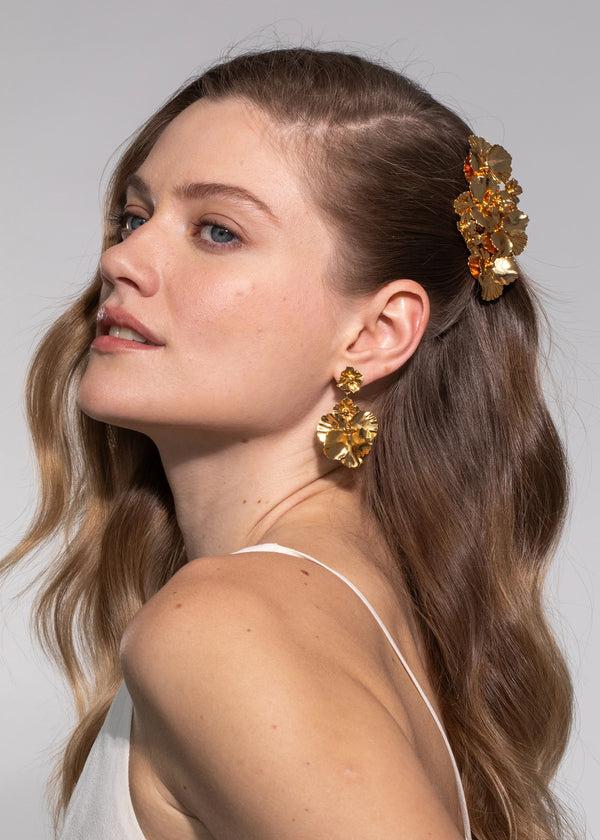 Jennifer Behr Panola Barrette Gold