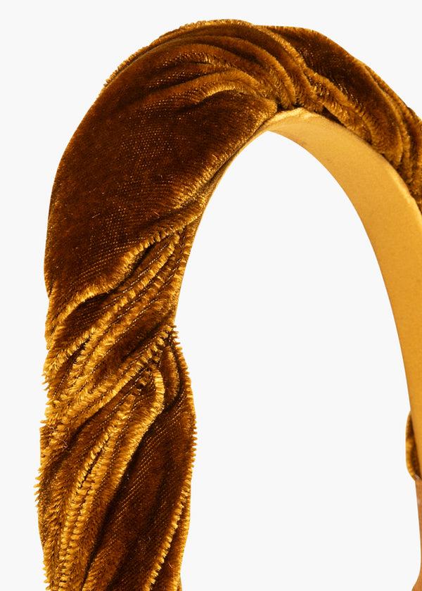 Jennifer Behr Paola Headband Topaz