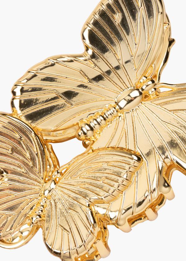 Jennifer Behr Papillion Jaw Clip Gold