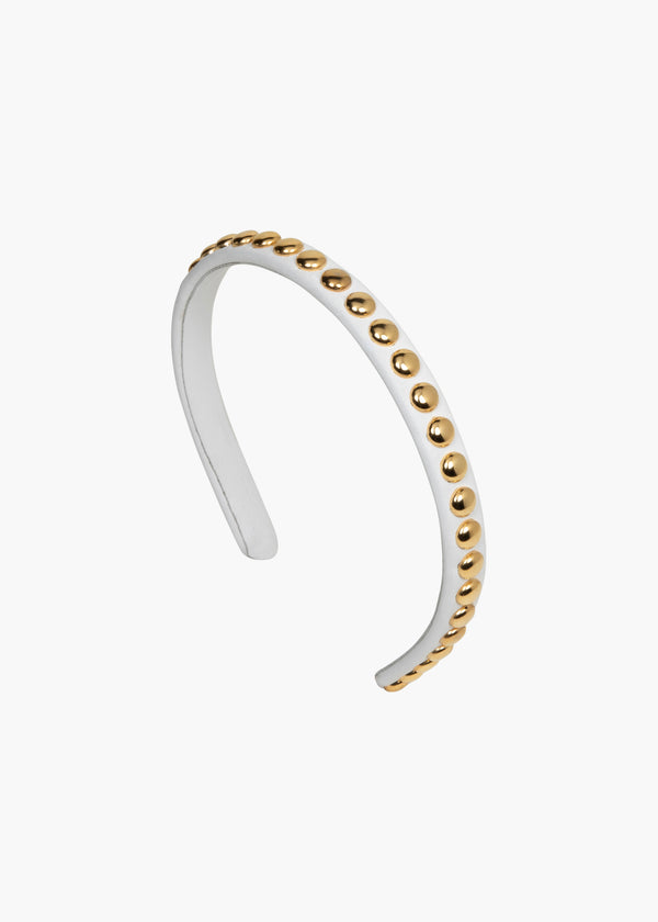 jennifer behr Parker Headband Cream Gold