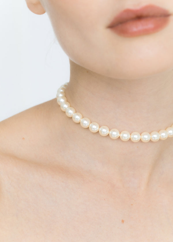 Jennifer Behr Pearl Ribbon Tie Pearl