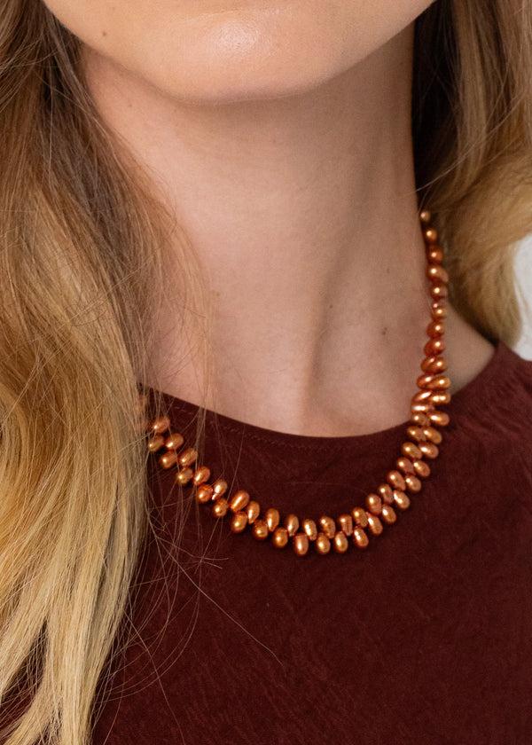 Jennifer Behr Penelope Necklace Sunset