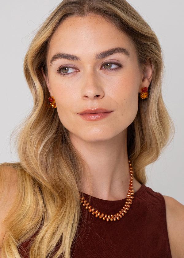 Jennifer Behr Penelope Necklace Sunset