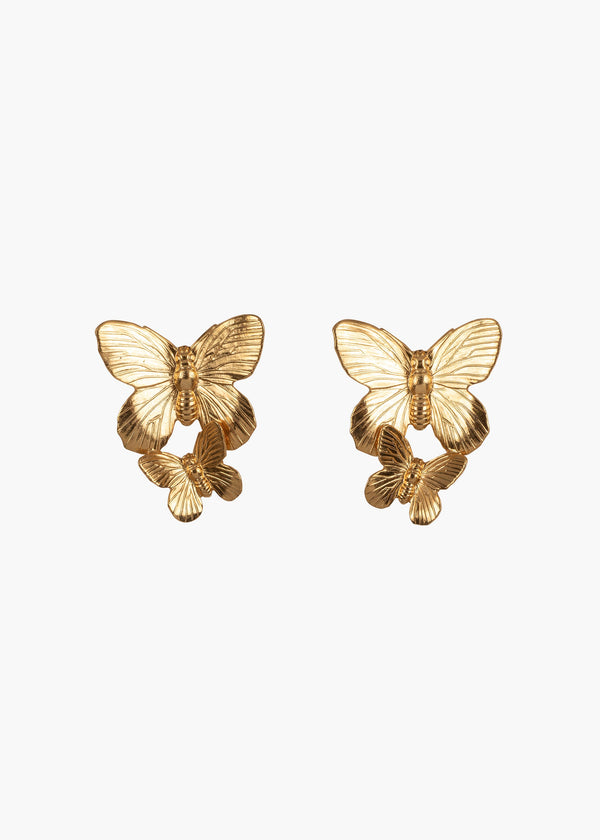 jennifer behr Peri Earrings Gold