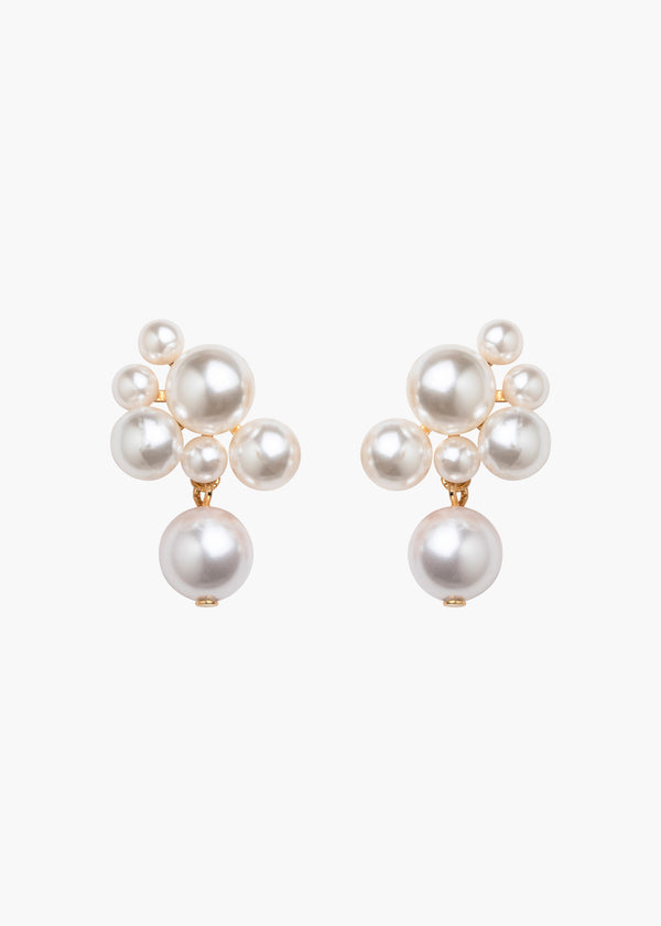 jennifer behr Perlita Earrings Pearl