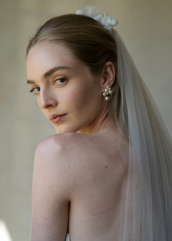 Jennifer Behr Perlita Earrings Pearl