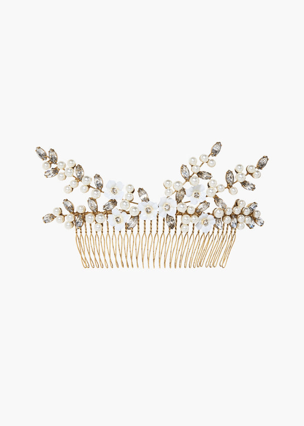 jennifer behr Persephone Comb Champagne