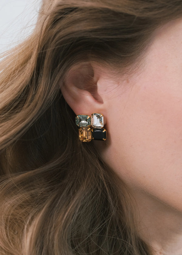 Jennifer Behr Piccolo Earrings Golden