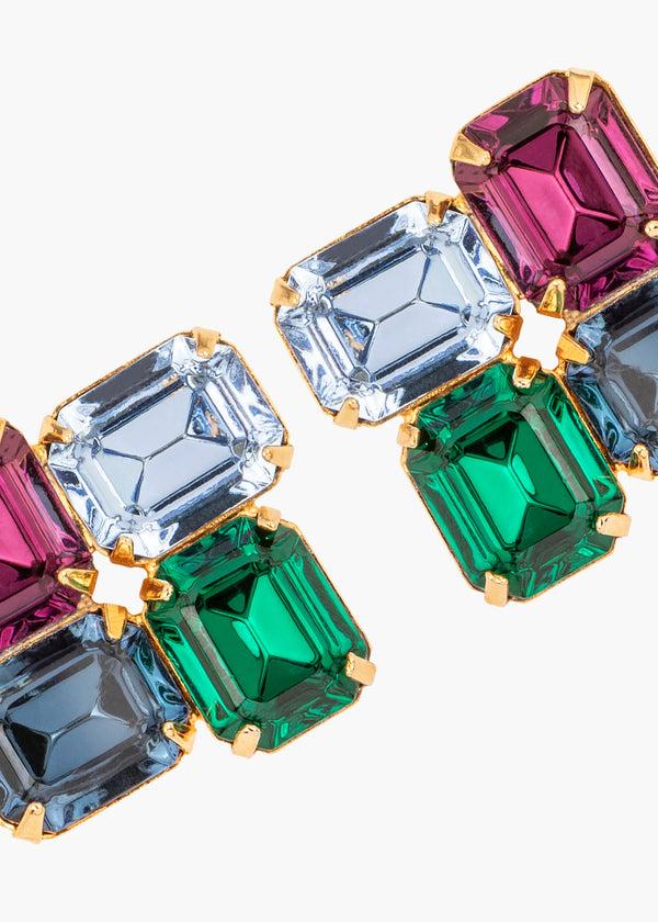 Jennifer Behr Piccolo Earrings Multi