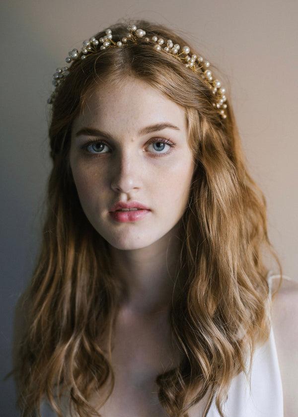 Jennifer Behr Primavera Circlet Gold