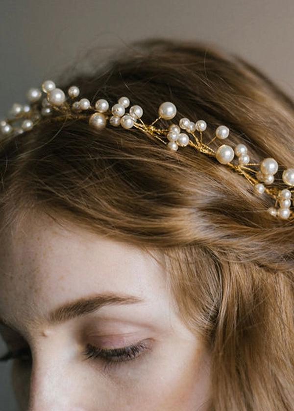 Jennifer Behr Primavera Circlet Gold