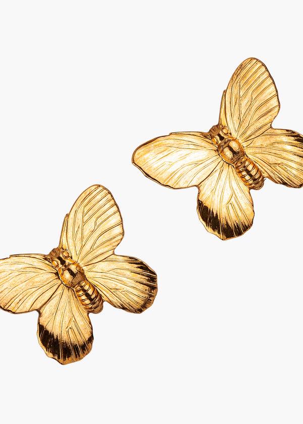 Jennifer Behr Pyper Earrings Gold