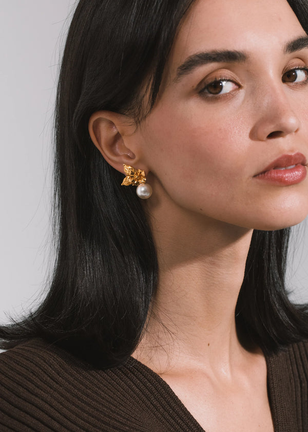 Jennifer Behr Rici Earrings Gold