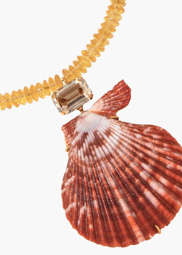 Jennifer Behr Roma Necklace Citrine