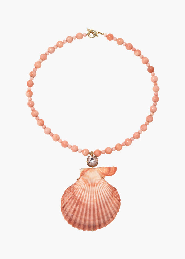jennifer behr Roma Necklace Coral