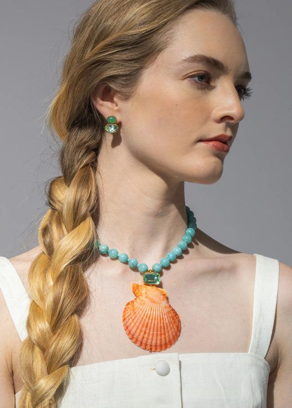 Jennifer Behr Roma Necklace Turquoise