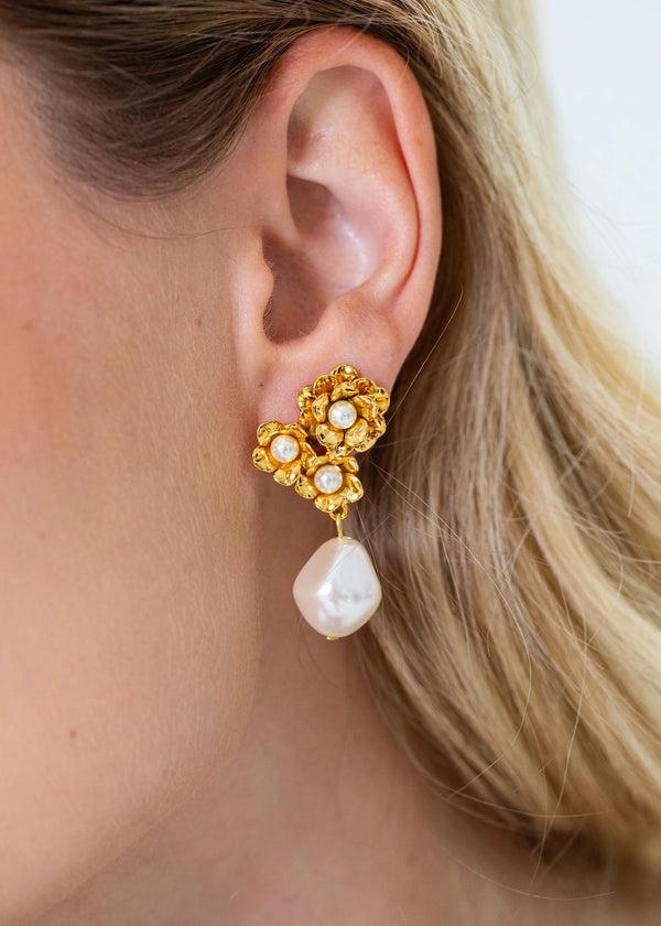Jennifer Behr Romina Earrings Gold