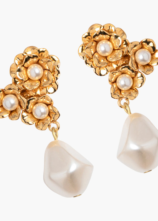 Jennifer Behr Romina Earrings Gold