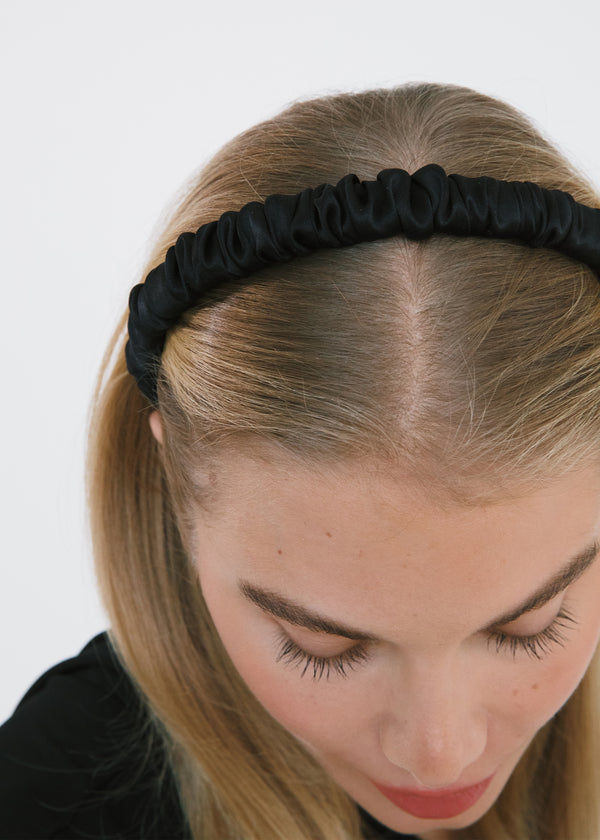 Jennifer Behr Rory Headband Black