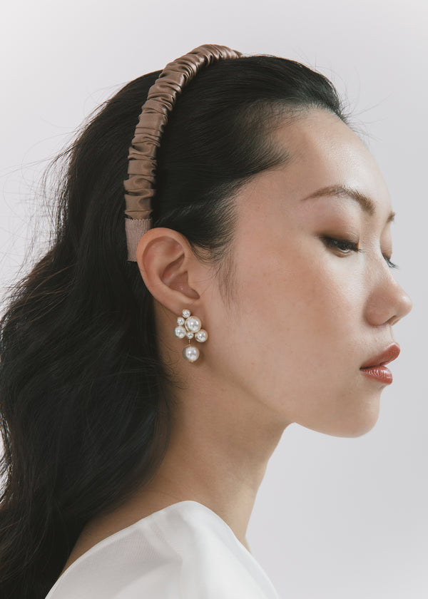 Jennifer Behr Rory Headband Cappuccino