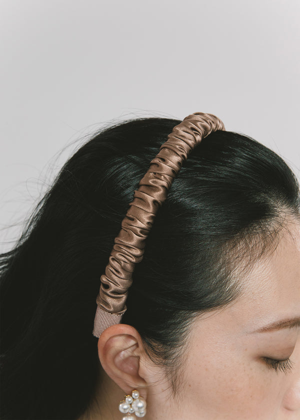 Jennifer Behr Rory Headband Cappuccino