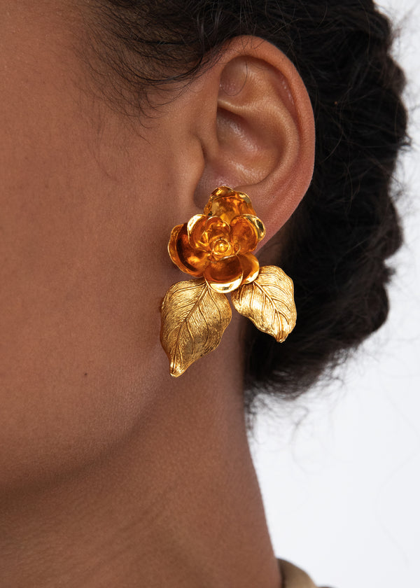 Jennifer Behr Rosalia Earrings Gold