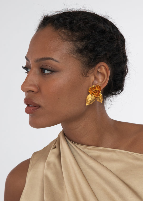 Jennifer Behr Rosalia Earrings Gold